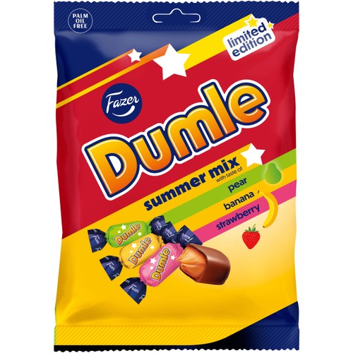 Chokladpåse Dumle Summer Mix 180g Fazer