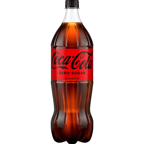 Läsk Cola Zero 1,5l Coca-Cola