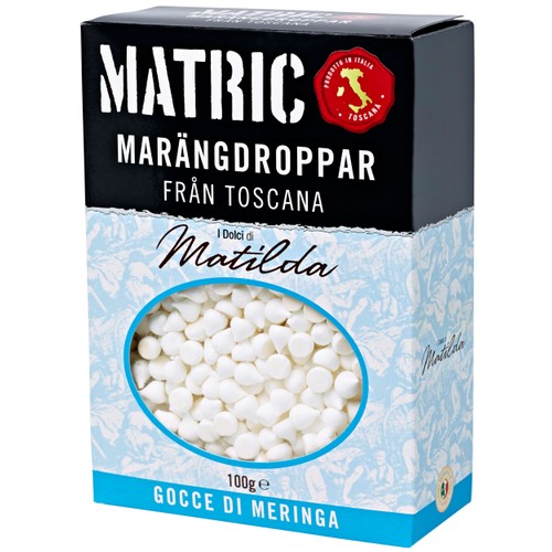 Marängdroppar 100g Matric