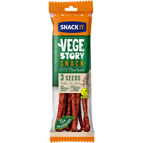 Vegokabanoss 3seed 90g Snack IT