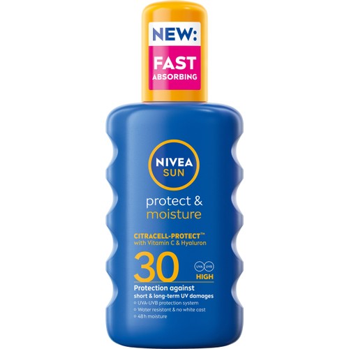 Solskydd Protect & Moisture Sun Spray SPF30 200ml Nivea Sun