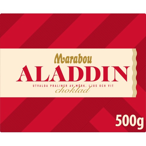 Chokladpraliner Aladdin 500g Marabou