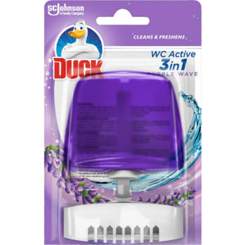 Toalettrengöring WC Active Purple Wawe 1-p 55ml Duck