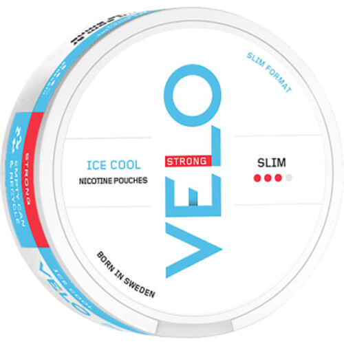 Nikotinpåse Ice Cool Mint Strong Slim 14,7g Velo