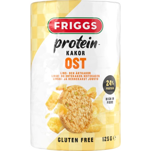 Proteinkakor Ost 125g Friggs