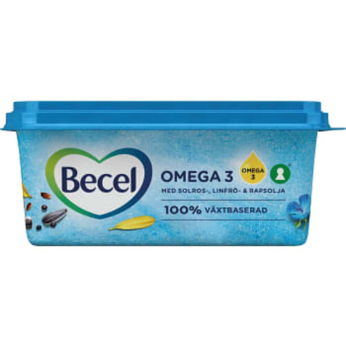 Lättmargarin Omega 3 38% 600g Becel