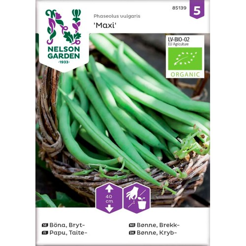 Böna Maxi Organic 1-p Nelson Garden