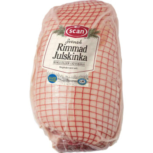 Julskinka Färsk Rimmad ca 5,4kg Scan Piggham