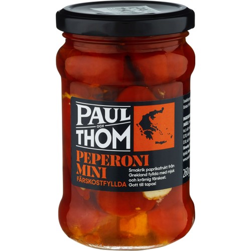 Peperoni Mini Färskostfyllda 260g PAUL och THOM