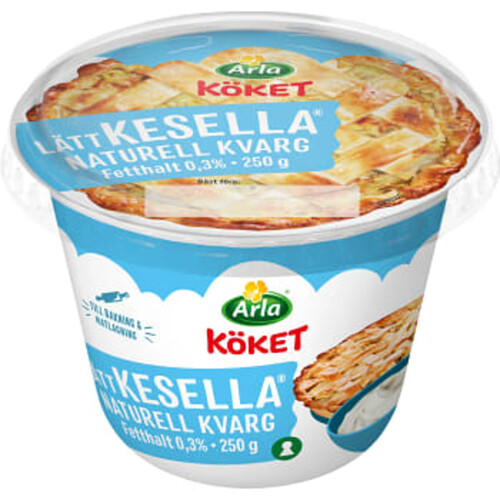 Kesella® kvarg lätt 0,3% 250g Arla Köket®