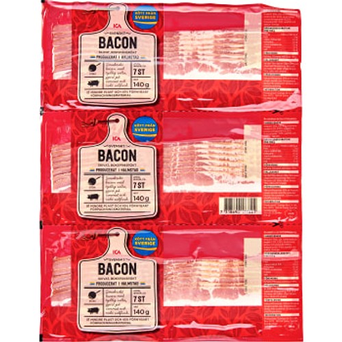 Bacon Skivat 3-p 420g ICA