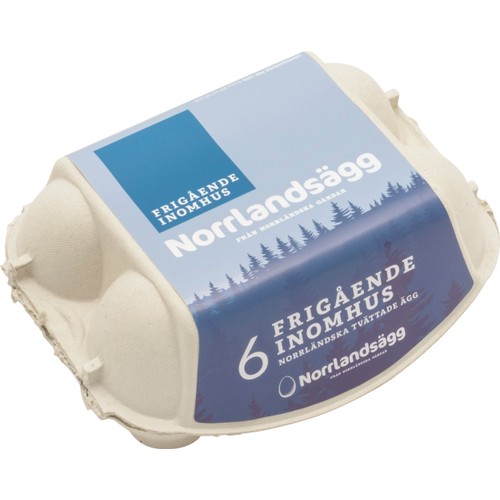 Ägg Frigående M/L 6-p Norrlandsägg