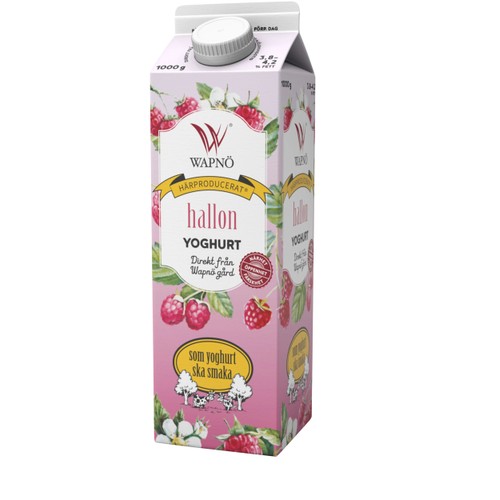 Yoghurt Hallon 3.8-4.2 % 1kg Wapnö