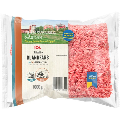Blandfärs Färsk 30/70 1kg ICA