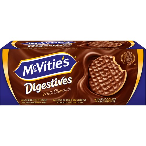 Digestive med ljus choklad 300g McVities