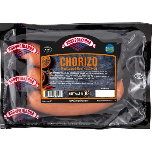 Kryddkorv Chorizo 240g Korvpojkarna