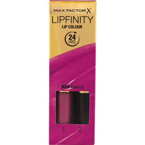 Lipfinity 20 Angelic Läppfärg ca 2ml 2-p Max Factor