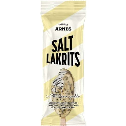 Farbror Arnes Saltlakrits 1-p Triumf Glass