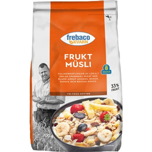 Müsli Frukt 700g Frebaco