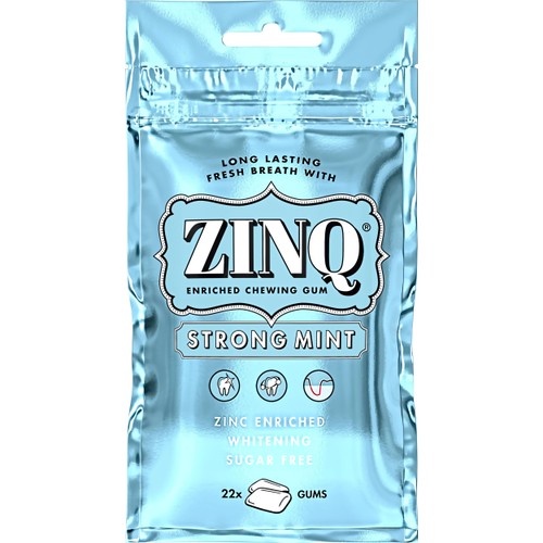 Tuggummi Peppermint 31,5g Zinq