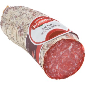 Salami med Fänkålsfrö i skivor ca 10g Bonvini