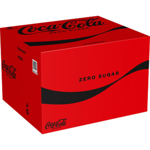 Läsk Cola Zero 33cl 6-p Coca-Cola