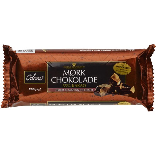 Bakchoklad Mörk 200g Odense