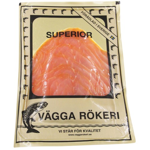 Lax Kallrökt Skivad 150g Vägga Rökeri