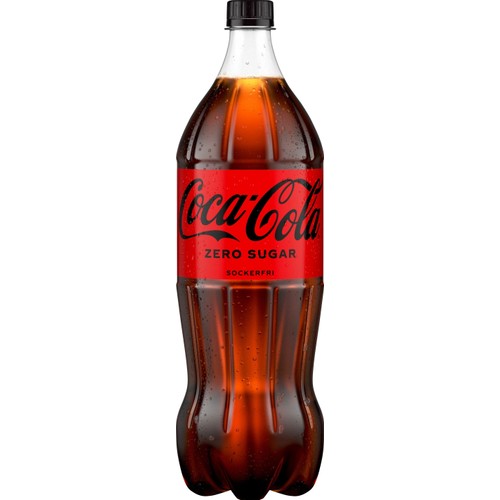 Läsk Cola Zero 1,5l Coca-Cola