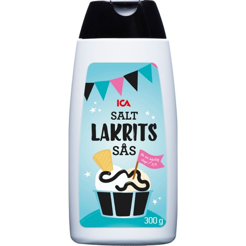 Saltlakritssås 300g ICA