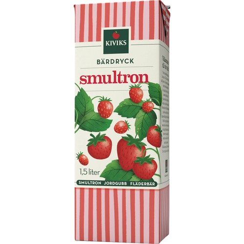 Smultrondryck Drickfärdig 1,5l Kiviks
