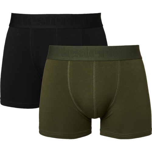 Herrboxer 2p grön XXL Resteröds