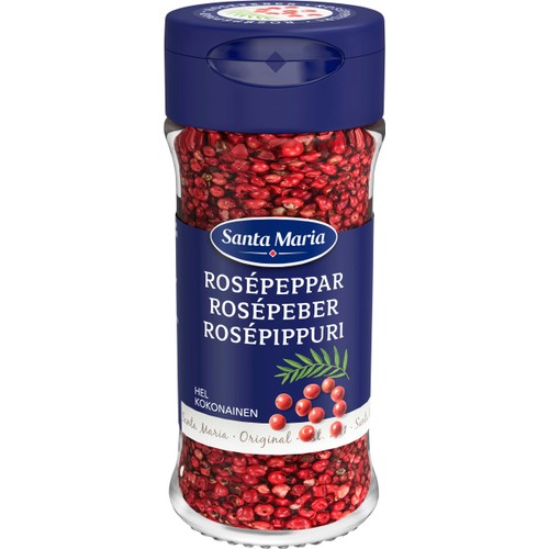 Rosépeppar Hel 21g Santa Maria