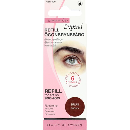 Ögonbrynsfärg Refill Brun 1-p Depend