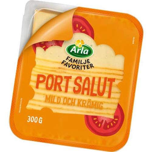 Familjefav Port Salut skivad ost 300 g Arla