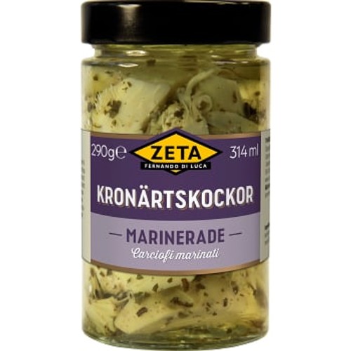 Kronärtskockor Marinerade 290g Zeta