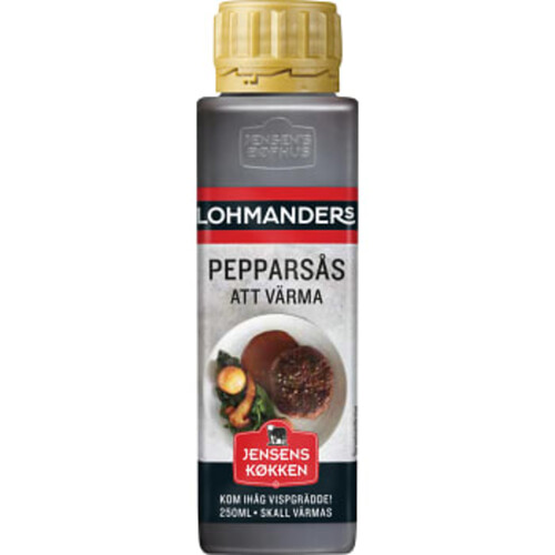 Pepparsås 250ml Lohmanders