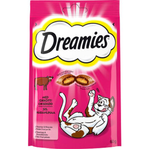 Kattgodis Oxkött 60g Dreamies