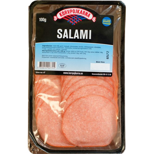 Salami 100g Korvpojkarna