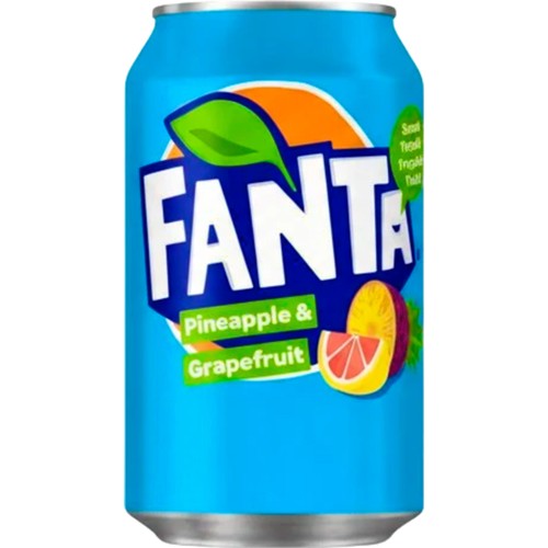 Läsk Pineapple & Grapefruit 330ml Fanta