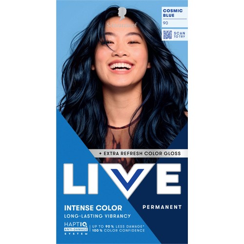 Hårfärg 90 Cosmic Blue 1-p Schwarzkopf Live
