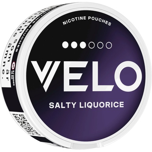 Velo Salty Liquorice 14g