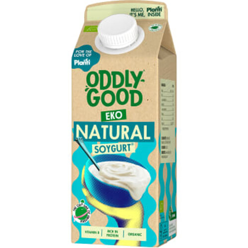 Mellanmål Soygurt Naturell Ekologisk 750g Oddlygood®