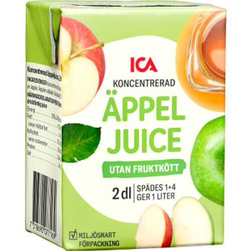 Äppeljuice Koncentrat 2dl ICA