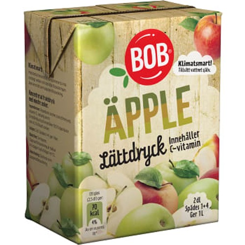 Lättdryck Äppel Koncentrat 2dl BOB