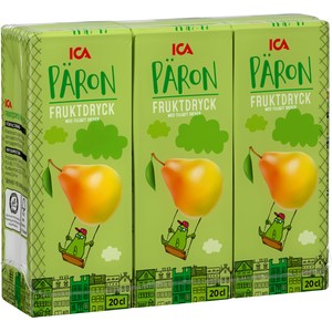 Fruktdryck Päron 3-p 60cl ICA