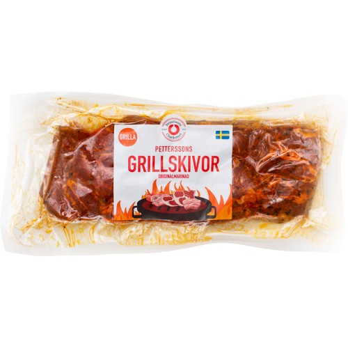 Grillskivor Original Marinad ca 400g Petterssons Charkuteri