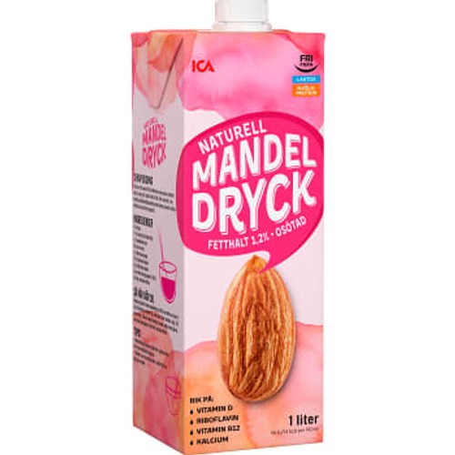 Mandeldryck Natur 1l ICA