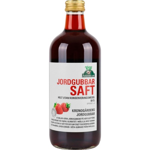 Jordgubbssaft 500ml Axelssons i Aby