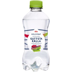 Kolsyrat Mineralvatten Granatäpple/Lime 33cl ICA